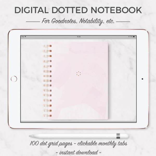 Digital dotted notebook